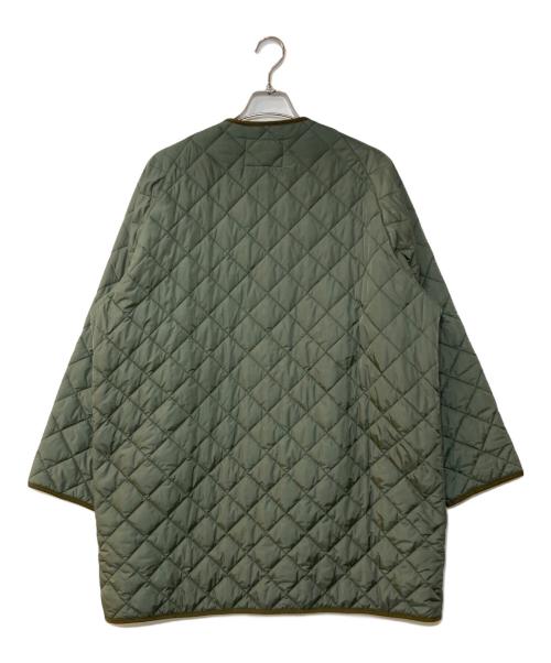Barbour（バブアー）Barbour (バブアー) BEAUTY&YOUTH (ビューティーアンドユース) 別注キルティングコート オリーブ サイズ:36の古着・服飾アイテム