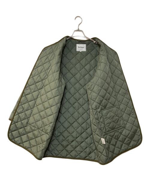 Barbour（バブアー）Barbour (バブアー) BEAUTY&YOUTH (ビューティーアンドユース) 別注キルティングコート オリーブ サイズ:36の古着・服飾アイテム