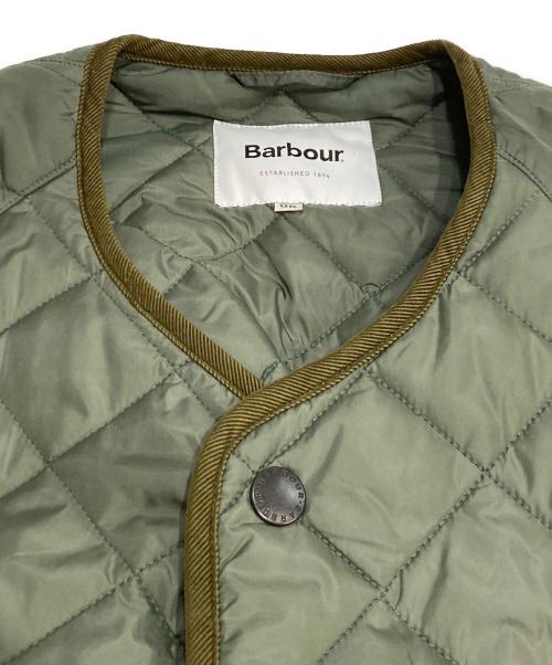 Barbour（バブアー）Barbour (バブアー) BEAUTY&YOUTH (ビューティーアンドユース) 別注キルティングコート オリーブ サイズ:36の古着・服飾アイテム