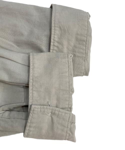COMME des GARCONS HOMME PLUS（コムデギャルソンオムプリュス）COMME des GARCONS HOMME PLUS (コムデギャルソンオムプリュス) チロリアン スキッパーシャツ ベージュ サイズ:Mの古着・服飾アイテム