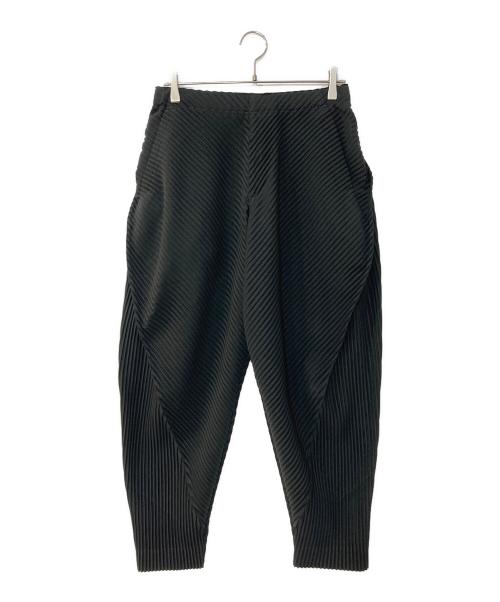 HOMME PLISSE ISSEY MIYAKE（オム プリッセ イッセイ ミヤケ）HOMME PLISSE ISSEY MIYAKE (オム プリッセ イッセイ ミヤケ) プリーツパンツ グリーン サイズ:2の古着・服飾アイテム
