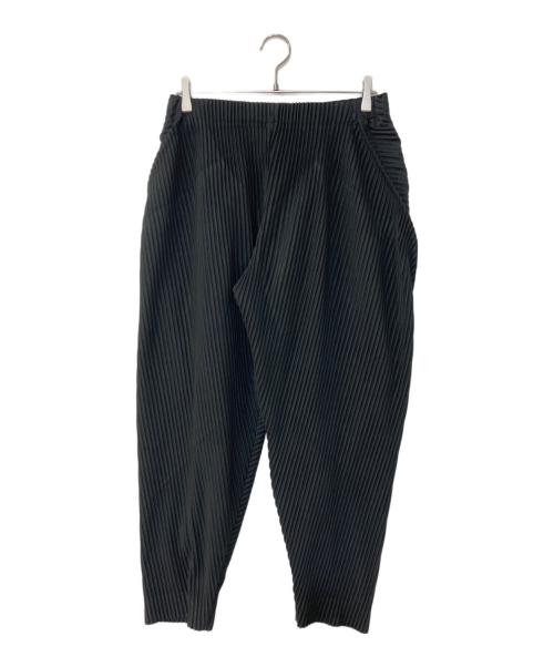 HOMME PLISSE ISSEY MIYAKE（オム プリッセ イッセイ ミヤケ）HOMME PLISSE ISSEY MIYAKE (オム プリッセ イッセイ ミヤケ) プリーツパンツ グリーン サイズ:2の古着・服飾アイテム
