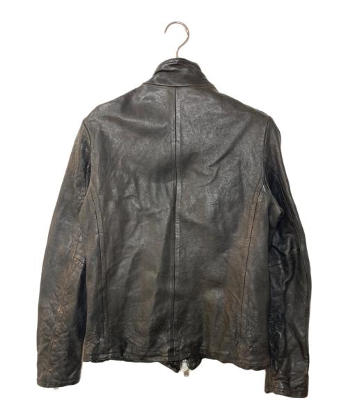FUGA（フーガ）FUGA (フーガ) シングルライダースジャケット ブラック サイズ:46の古着・服飾アイテム