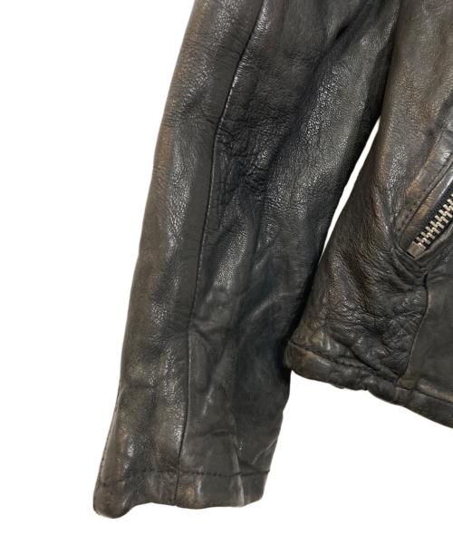 FUGA（フーガ）FUGA (フーガ) シングルライダースジャケット ブラック サイズ:46の古着・服飾アイテム