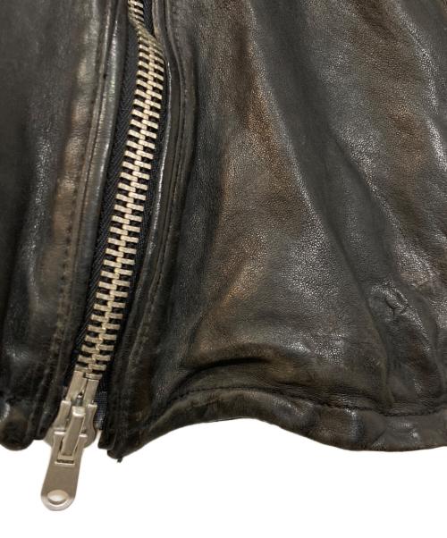 FUGA（フーガ）FUGA (フーガ) シングルライダースジャケット ブラック サイズ:46の古着・服飾アイテム