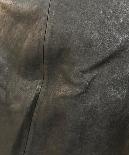FUGA（フーガ）FUGA (フーガ) シングルライダースジャケット ブラック サイズ:46の古着・服飾アイテム