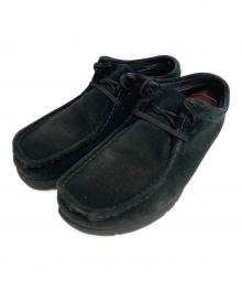 CLARKS ORIGINALS（クラークス オリジナルズ）の古着「ワラビーシューズ」｜ブラック
