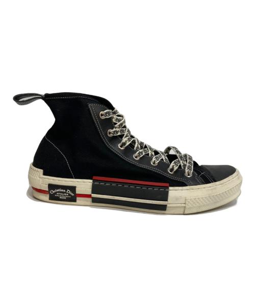 DIOR HOMME（ディオール オム）DIOR HOMME (ディオール オム) アトリエ トライバル ハイカットスニーカー ブラック サイズ:43の古着・服飾アイテム
