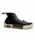 DIOR HOMME (ディオール オム) アトリエ トライバル ハイカットスニーカー ブラック サイズ:43：18000円