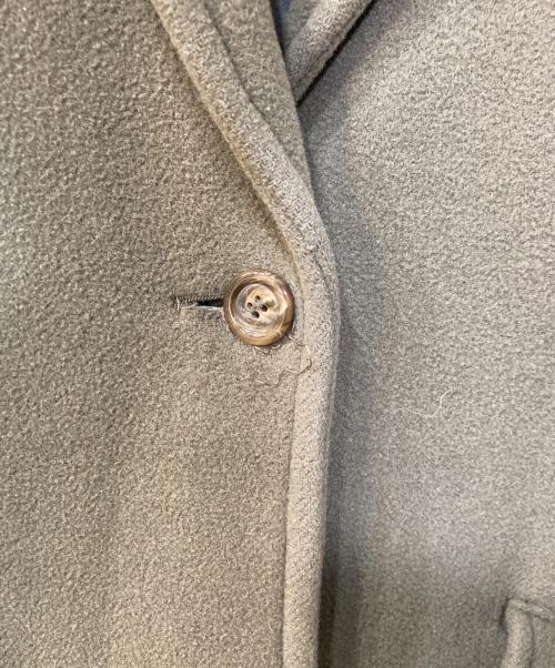 CLOTH&CROSS（クロスアンドクロス）CLOTH&CROSS (クロスアンドクロス) ウールナイロンテーラードコート ブラウン サイズ:2の古着・服飾アイテム