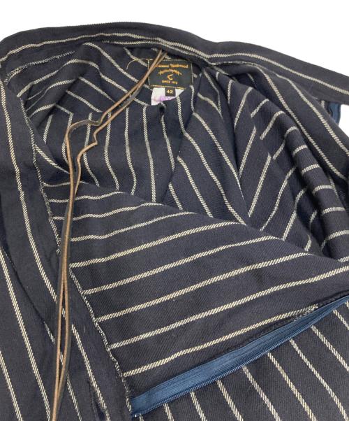 Vivienne Westwood ANGLOMANIA（ヴィヴィアンウエストウッドアングロマニア）Vivienne Westwood ANGLOMANIA (ヴィヴィアンウエストウッドアングロマニア) 変形スカート ネイビー サイズ:42の古着・服飾アイテム