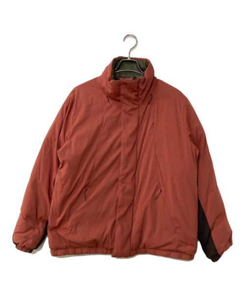 Si（エスアイ）Si (エスアイ) TAION (タイオン) リバーシブルダウンブルゾン グリーン×オレンジ サイズ:1(S)の古着・服飾アイテム
