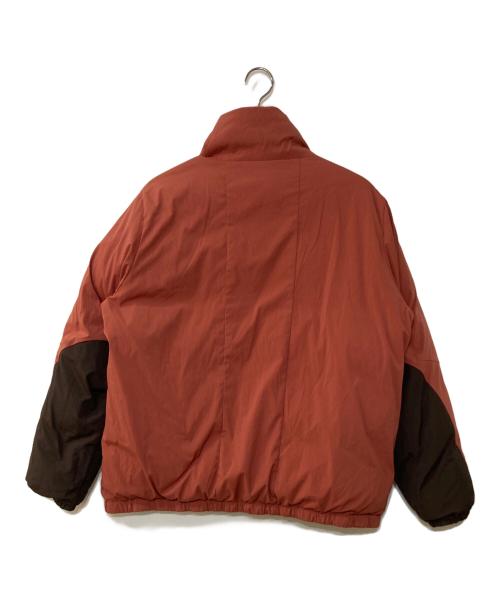 Si（エスアイ）Si (エスアイ) TAION (タイオン) リバーシブルダウンブルゾン グリーン×オレンジ サイズ:1(S)の古着・服飾アイテム