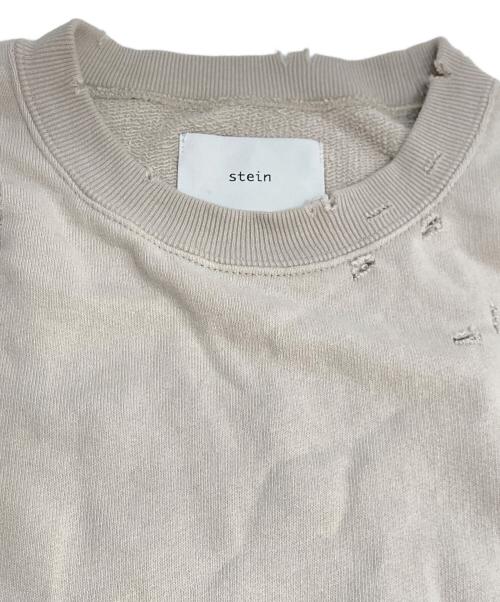 stein（シュタイン）stein (シュタイン) OVERSIZED REBUILD SWEAT LS グレー サイズ:Lの古着・服飾アイテム