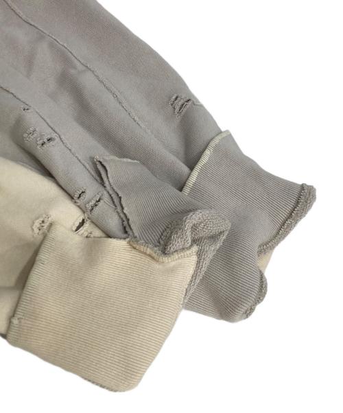 stein（シュタイン）stein (シュタイン) OVERSIZED REBUILD SWEAT LS グレー サイズ:Lの古着・服飾アイテム