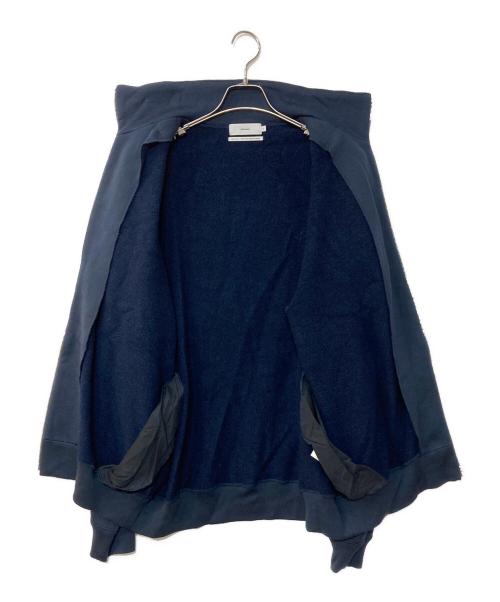 Graphpaper（グラフペーパー）Graphpaper (グラフペーパー) Bulky Wool Terry Zip Up Sweat バルキーウールテリージップアップスウェット ネイビー サイズ:2の古着・服飾アイテム