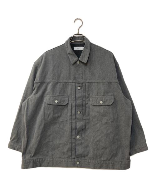 Graphpaper（グラフペーパー）Graphpaper (グラフペーパー) COLORFAST DENIM JACKET グレー サイズ:2の古着・服飾アイテム