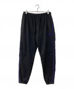 Needlesニードルズ）の古着「Zipped Run-Up Pant - Poly Dry Twill」｜ブラック×ブルー