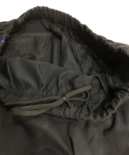 Needles（ニードルズ）Needles (ニードルズ) Zipped Run-Up Pant - Poly Dry Twill ブラック×ブルー サイズ:Lの古着・服飾アイテム