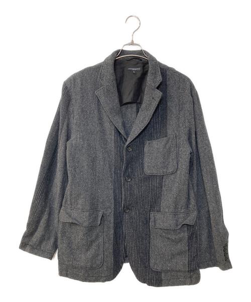 Engineered Garments（エンジニアド ガーメンツ）Engineered Garments (エンジニアド ガーメンツ) ツイードヘリンボーンジャケット グレー サイズ:Lの古着・服飾アイテム