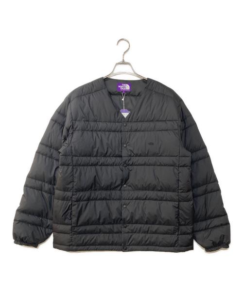 THE NORTHFACE PURPLELABEL（ザ・ノースフェイス パープルレーベル）THE NORTHFACE PURPLELABEL (ザ・ノースフェイス パープルレーベル) Down Cardigan ブラック サイズ:XLの古着・服飾アイテム