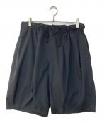 Graphpaper×is-nessグラフペーパー×イズネス）の古着「BALLOON EZ SHORT PANTS バルーンイージーショートパンツ」｜ブラック