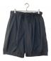 Graphpaper（グラフペーパー）の古着「BALLOON EZ SHORT PANTS バルーンイージーショートパンツ」｜ブラック
