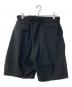 Graphpaper (グラフペーパー) is-ness (イズネス) BALLOON EZ SHORT PANTS バルーンイージーショートパンツ ブラック サイズ:ONE SIZE：18000円