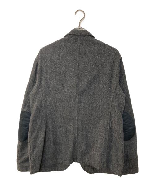 Engineered Garments（エンジニアド ガーメンツ）Engineered Garments (エンジニアド ガーメンツ) エルボーパッチ ツイードヘリンボーンジャケット グレー サイズ:Lの古着・服飾アイテム
