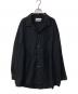 Graphpaper（グラフペーパー）の古着「SILK NOIL VISCOSE SLEEPING SHIRT」｜ブラック
