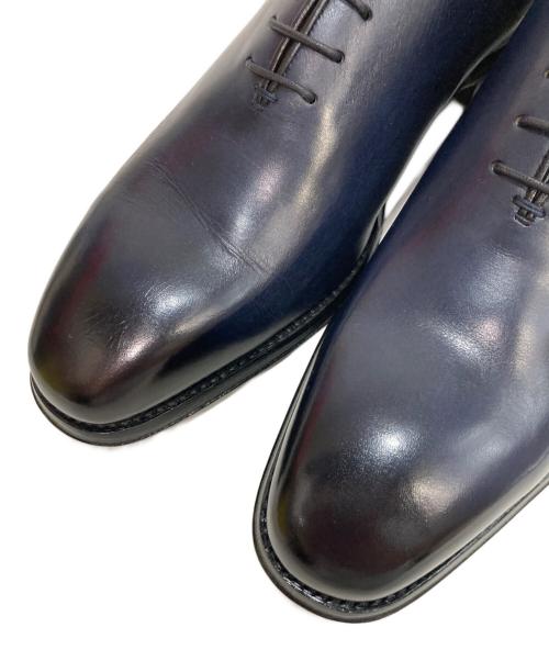 madras（マドラス）madras (マドラス) ホールカットレザーシューズ ネイビー サイズ:25.5の古着・服飾アイテム