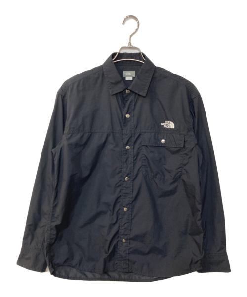 THE NORTH FACE（ザ ノース フェイス）THE NORTH FACE (ザ ノース フェイス) Nuptse Shirt ヌプシシャツ ブラック サイズ:Mの古着・服飾アイテム