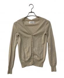 Maison Margiela（メゾンマルジェラ）の古着「ウールカーディガン」｜ベージュ