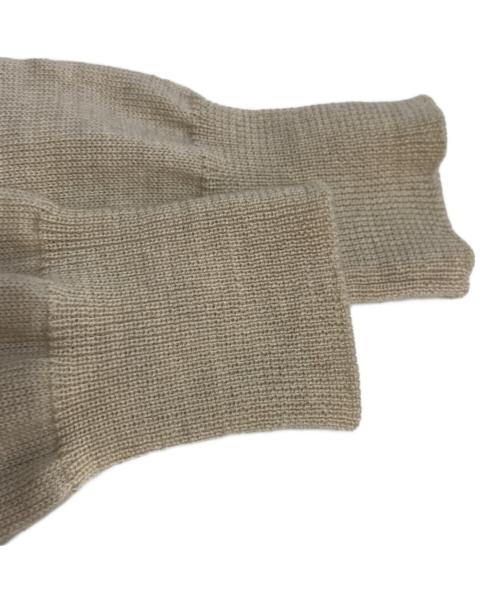 Maison Margiela（メゾンマルジェラ）Maison Margiela (メゾンマルジェラ) ウールカーディガン ベージュ サイズ:Sの古着・服飾アイテム