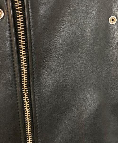 KADOYA（カドヤ）KADOYA (カドヤ) レザーライダースジャケット ブラック サイズ:Lの古着・服飾アイテム