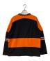 adidas (アディダス) Vネックカットソー オレンジ×ブラック サイズ:不明：8000円