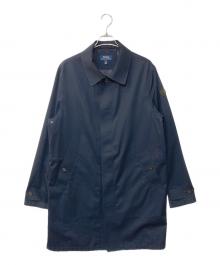 POLO RALPH LAUREN（ポロ・ラルフローレン）の古着「ステンカラーコート」｜ネイビー