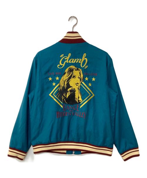 glamb（グラム）glamb (グラム) Needlework Short Jacket グリーン サイズ:Mの古着・服飾アイテム