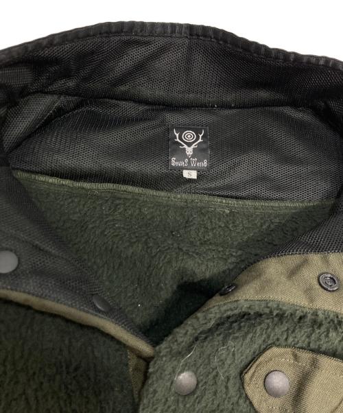 South2 West8（サウスツー ウエストエイト）south2 west8 (サウスツー ウエストエイト) Tenkara Trout Pullover Jacket/テンカラ トラウト プルオーバージャケット オリーブ サイズ:Sの古着・服飾アイテム