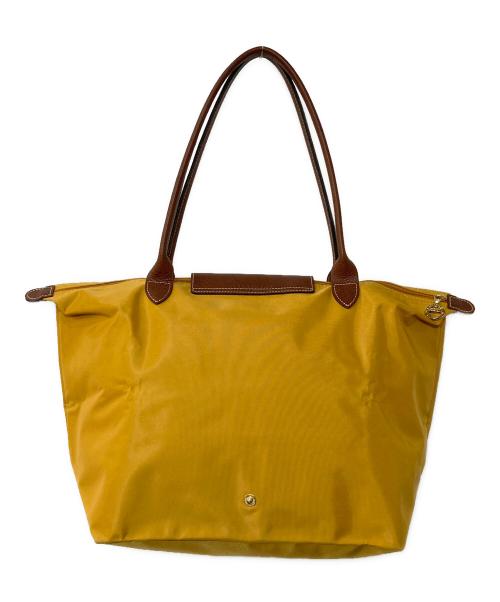 LONGCHAMP（ロンシャン）LONGCHAMP (ロンシャン) プリアージュトートバッグ イエローの古着・服飾アイテム