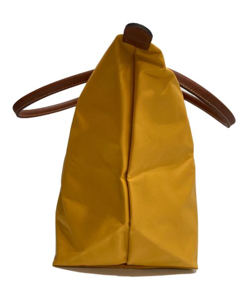 LONGCHAMP（ロンシャン）LONGCHAMP (ロンシャン) プリアージュトートバッグ イエローの古着・服飾アイテム