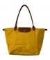 LONGCHAMP（ロンシャン）の古着「プリアージュトートバッグ」｜イエロー