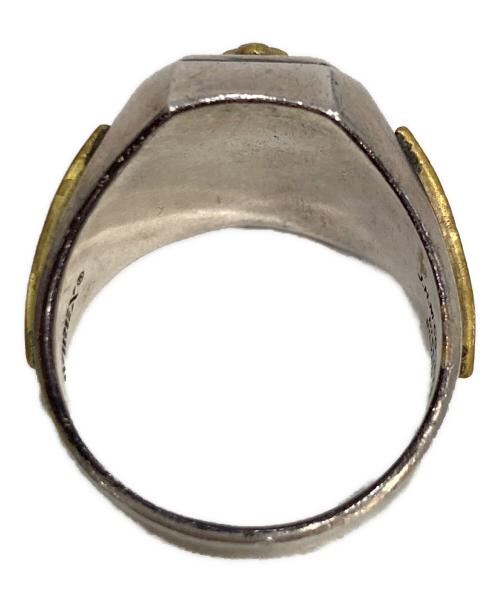 AVIREX（アヴィレックス）AVIREX (アヴィレックス) JAM HOME MADE (ジャムホームメイド) MATERIAL COMBI SIGNET RING 