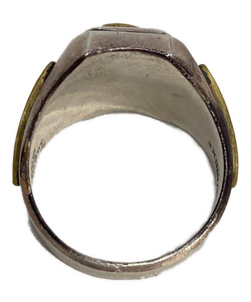 AVIREX（アヴィレックス）AVIREX (アヴィレックス) JAM HOME MADE (ジャムホームメイド) MATERIAL COMBI SIGNET RING 
