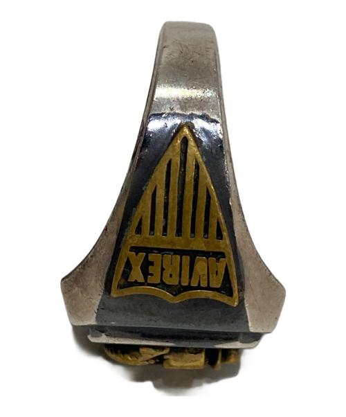 AVIREX（アヴィレックス）AVIREX (アヴィレックス) JAM HOME MADE (ジャムホームメイド) MATERIAL COMBI SIGNET RING 