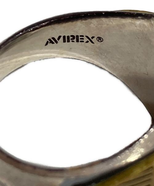 AVIREX（アヴィレックス）AVIREX (アヴィレックス) JAM HOME MADE (ジャムホームメイド) MATERIAL COMBI SIGNET RING 