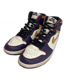 NIKE（ナイキ）の古着「Air Jordan 1 Retro High "La To Chicago" エアジョーダン1 ハイ "エルエー トゥー シカゴ"」｜パープル