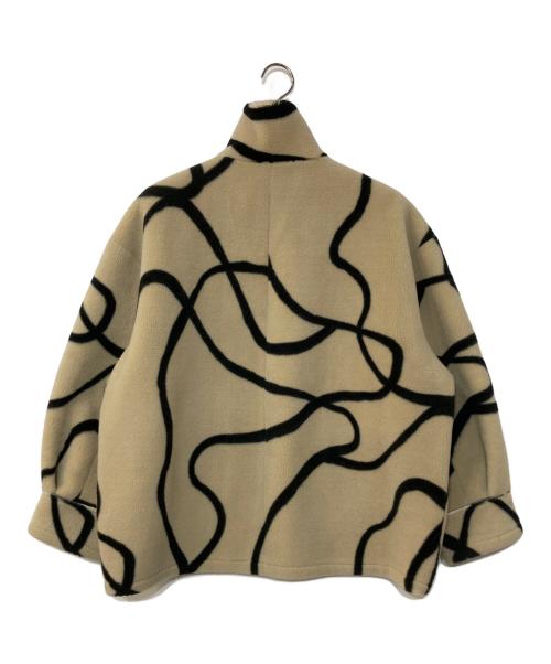 Ameri（アメリ）Ameri (アメリ) 2WAY REVERSIBLE BOA JACKET ベージュ サイズ:Fの古着・服飾アイテム