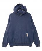 stussyステューシー）の古着「Cotton Knit Hood」｜ネイビー