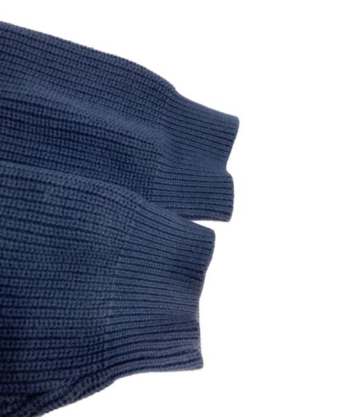stussy（ステューシー）stussy (ステューシー) Cotton Knit Hood ネイビー サイズ:Lの古着・服飾アイテム